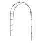 Pergola gradina, 240x140 cm, constructie metalica stabila, verde