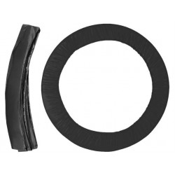 Protectie arcuri trambulina, diametru 244 - 252 cm, rezistenta UV, universal, negru