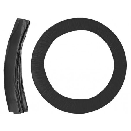 Protectie arcuri trambulina, dimensiune maxima 433 cm, material PE si spuma, negru