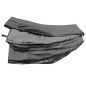 Protectie arcuri trambulina, dimensiune maxima 433 cm, material PE si spuma, negru