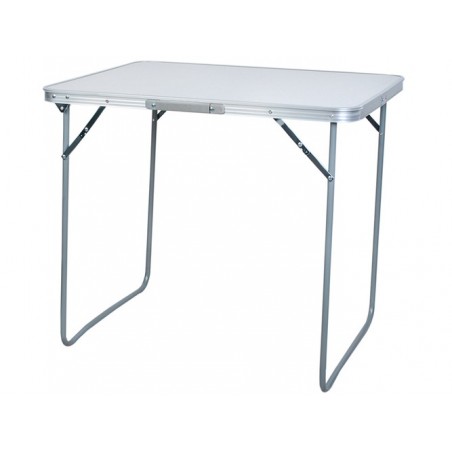 Masa camping, sarcina maxima 20 kg, 80x60x70 cm, argintiu