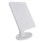 Oglinda cosmetica LED, rotativa, iluminare reglabila, zoom 2x si 3x, alimentare USB si baterii, alba Oglinda cosmetica LED, rotativa, iluminare reglabila, zoom 2x si 3x, alimentare USB si baterii, alba