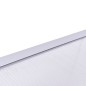 Copertina fixa, 120x80 cm, policarbonat transparent, cadru gri, accesorii montaj incluse Copertina fixa, 120x80 cm, policarbonat transparent, cadru gri, accesorii montaj incluse