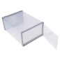 Cutie depozitare incaltaminte, inchidere cu capac, transparenta, 33.5 x 23 x 14 cm, material plastic Cutie depozitare incaltaminte, inchidere cu capac, transparenta, 33.5 x 23 x 14 cm, material plastic