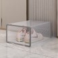 Cutie depozitare incaltaminte, inchidere cu capac, transparenta, 33.5 x 23 x 14 cm, material plastic Cutie depozitare incaltaminte, inchidere cu capac, transparenta, 33.5 x 23 x 14 cm, material plastic