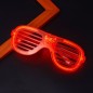 Ochelari Shutter LED, model aviator, 3 moduri iluminare, diverse culori