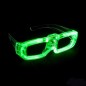 Ochelari LED animatie petreceri, 3 moduri de iluminare, alimentare baterii