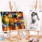 Sevalet pictura, lemn, reglare inaltime si unghi inclinare, 27x81 cm Sevalet pictura, lemn, reglare inaltime si unghi inclinare, 27x81 cm