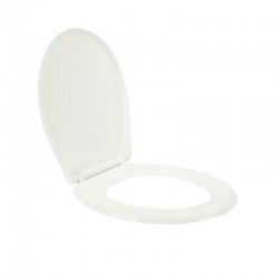 Capac de WC fosforescent, lumineaza turcoaz in intuneric, inchidere silentioasa