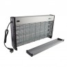 Aparat antiinsecte profesional UV 3x20W, raza 350 mp, antitantari, grilaj metalic, argintiu, ProCart®