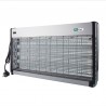 Aparat antiinsecte profesional UV 3x20W, raza 350 mp, antitantari, grilaj metalic, argintiu, ProCart®