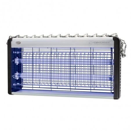 Lampa UV anti insecte Esperanza Swift, 30W, 2500V, 50Hz-60Hz, 220V-240V, 48,5 x 7,5 x 25cm, alb
