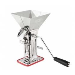 Masina de tocat si stors rosii Velocissima, inox alimentar, fixare pe masa, inaltime 27 cm