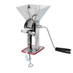 Masina de tocat si stors rosii Velocissima, inox alimentar, fixare pe masa, inaltime 27 cm