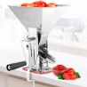 Masina de tocat si stors rosii Velocissima, inox alimentar, fixare pe masa, inaltime 27 cm