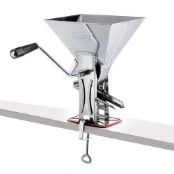 Masina de tocat si stors rosii Velocissima, inox alimentar, fixare pe masa, inaltime 27 cm