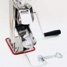 Masina de tocat si stors rosii Velocissima, inox alimentar, fixare pe masa, inaltime 27 cm