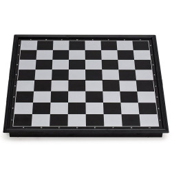 Joc sah magnetic, 32 piese, tabla de joc 32x32 cm