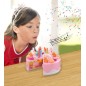 Tort aniversar de jucarie, 75 piese, efecte sonore, prindere velcro, 15x8cm Tort aniversar de jucarie, 75 piese, efecte sonore, prindere velcro, 15x8cm