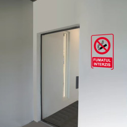 Semn fosforescent Fumatul Interzis