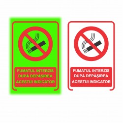 Semn fosforescent Fumatul Oprit