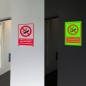 Semn fosforescent Fumatul Oprit Semn fosforescent Fumatul Oprit