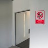Indicator fosforescent Interzis fumatul si focul