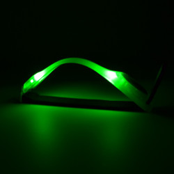 Bratara luminoasa cu LED si insertie reflectorizanta