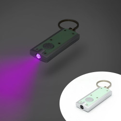 Breloc UV pentru incarcare rapida a vopselei fosforescente