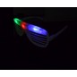 Ochelari Shutter cu 3 LED-uri colorate pentru petreceri