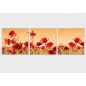 Set tablou 3 piese fosforescent Maci salbatici Set tablou 3 piese fosforescent Maci salbatici