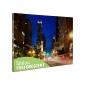 Tablou canvas fosforescent Night in Chicago, 60x40 cm