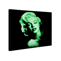 Tablou canvas fosforescent Marilyn Monroe, 60x40 cm