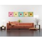 Set tablou fosforescent Margarete de perete Set tablou fosforescent Margarete de perete