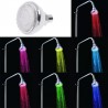 Para de dus iluminata LED, 7 culori, diametru 8.3 cm