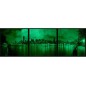 Set tablou fosforescent Manhattan noaptea   
