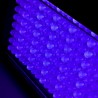 Proiector UV blacklight profesional, 198 LED-uri, DMX, 10 moduri iluminare