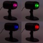 Proiector LED caleidoscop multicolor, IP65, telecomanda, pentru exterior