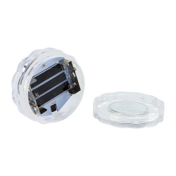 Lumina ambientala LED RGB, subacvatica, cu telecomanda, 7 cm, pentru piscine