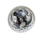 Bec LED RGB rotativ 3W, E27, proiectie disco multicolora