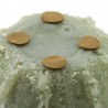 Suport fosforescent pentru lumanare, handmade, Cactus 7 cm