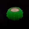 Suport fosforescent pentru lumanare, handmade, Cactus 7 cm