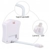 Lumina LED 1W, pentru toaleta, senzor miscare, multicolora, rezistenta la apa