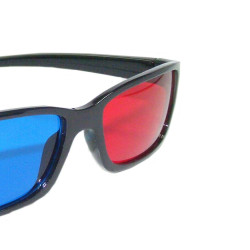 Ochelari 3D anaglifici, lentile red-cyan, plastic