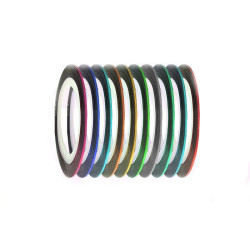 Set de 10 benzi decorative pentru unghii