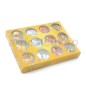 Set 12 foite creponate pentru unghii