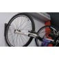 Suport biciclete, maner cauciucat, accesorii incluse, universal, carlig rotativ, 26x7x12 cm, negru