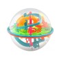 Jucarie interactiva labirint 3D, 138 obstacole, 18x18 cm, multicolor