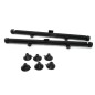 Set parasolare retractabile auto, 2 bucati, protectie UV, 40x47cm, negru Set parasolare retractabile auto, 2 bucati, protectie UV, 40x47cm, negru