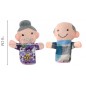 Marionete Family pentru degete, 8 cm, set 6 figurine papusi multicolore